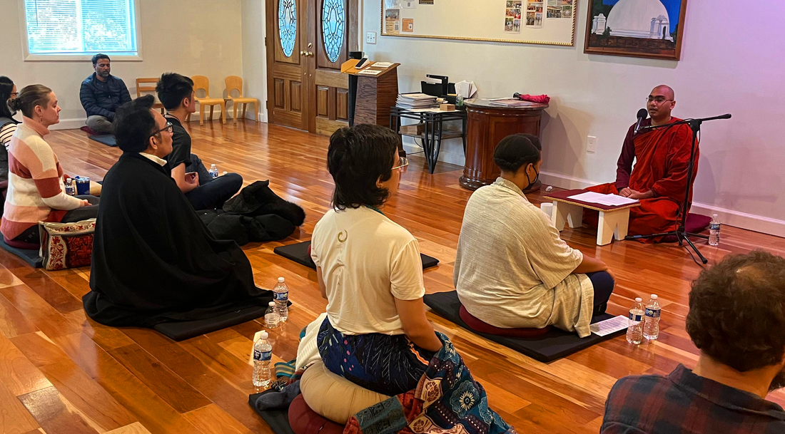 meditate with a monk in Virginia